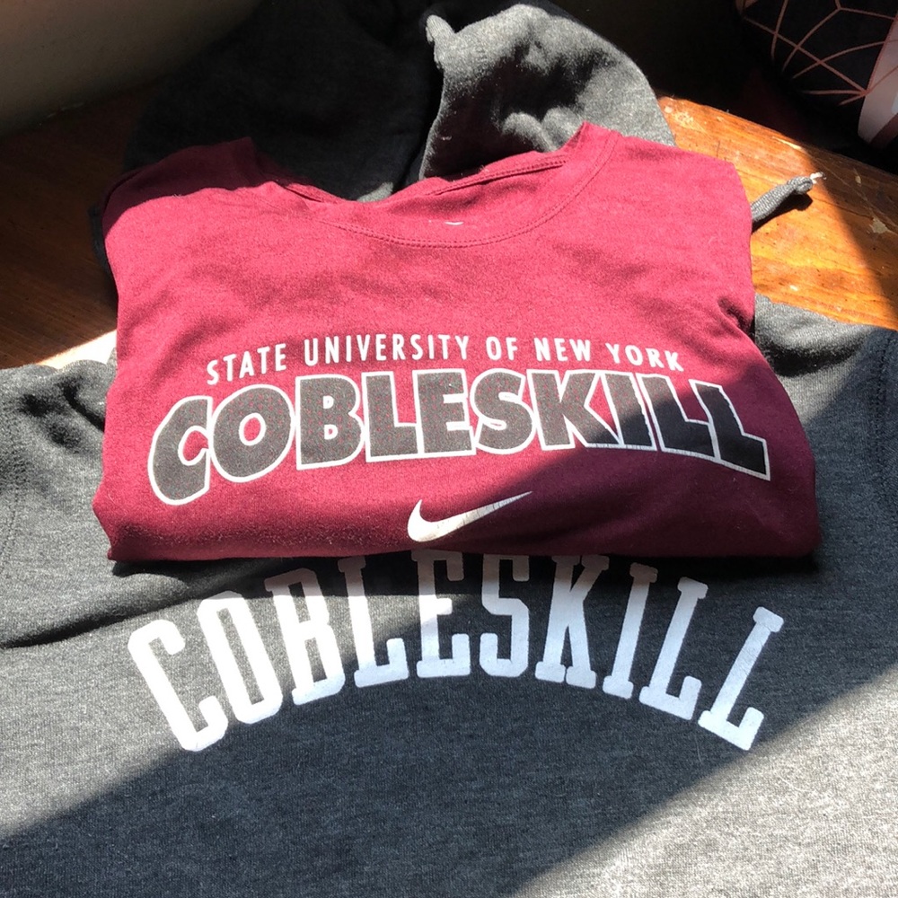 Hoodie and T-shirt for suny cobleskill